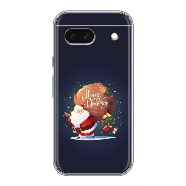 Чехол с рисунком «Подарки от Санты» для Google Pixel 8A