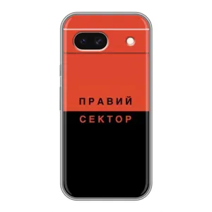 Чехлы УПА (Красно-Чёрный) на Google Pixel 8A (Правый Серктор)