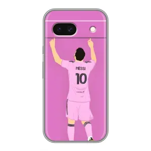 Чехлы Лео Месси в Майами на Google Pixel 8A (Празднование Месси)