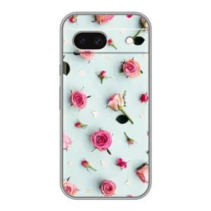 Чехлы с принтом Розочки для Google Pixel 8A (Разные цветы)