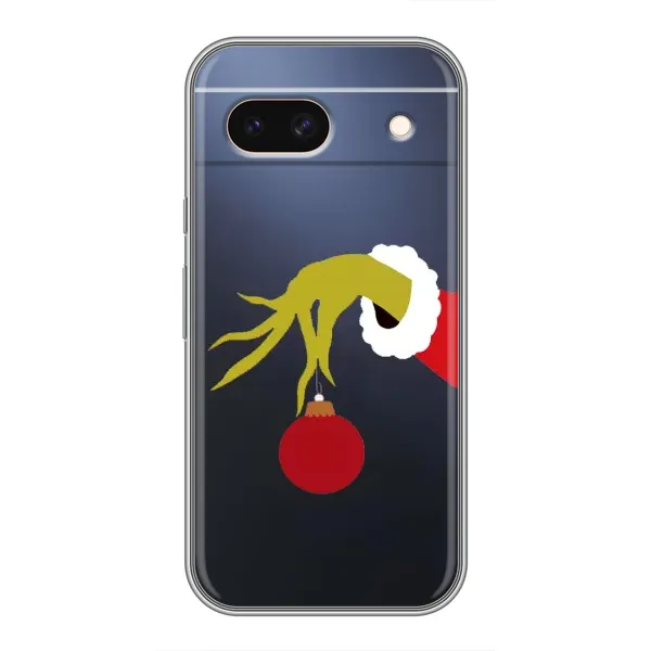Чохол з малюнком «Рука Грінча» для Google Pixel 8A Чохол з малюнком «Рука Грінча» для Google Pixel 8A