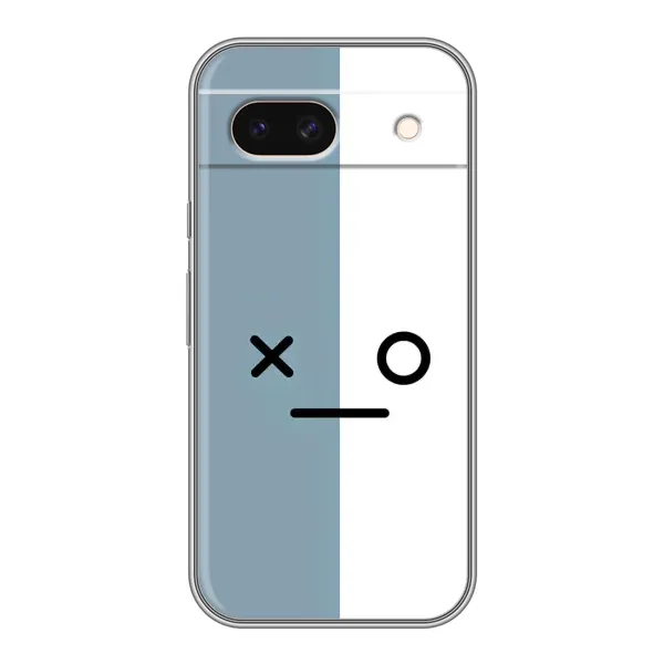 Чехол с рисунком «Серо-белый» для Google Pixel 8A Чехол с рисунком «Серо-белый» для Google Pixel 8A