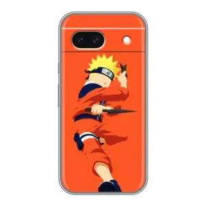 Чохли з принтом НАРУТО на Google Pixel 8A (Силует Наруто)