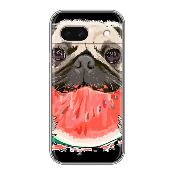 Чехол с рисунком «Смешной Мопс» для Google Pixel 8A