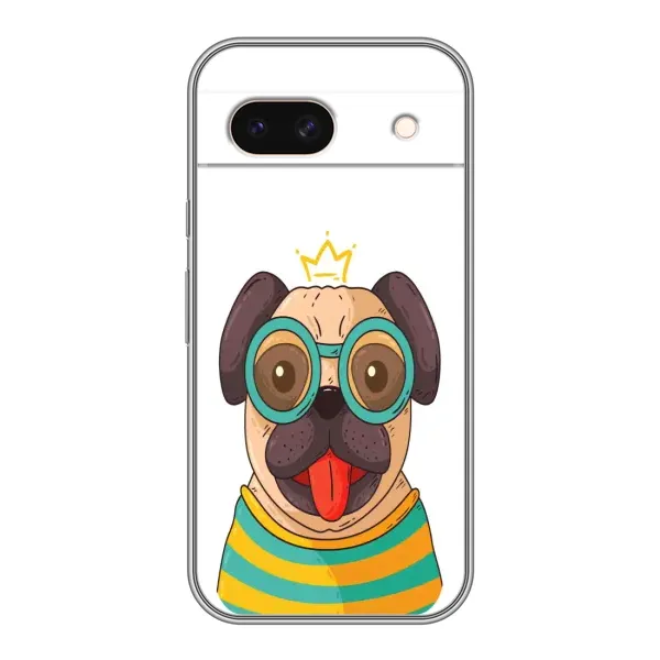 Чехол с рисунком «Собака Король» для Google Pixel 8A