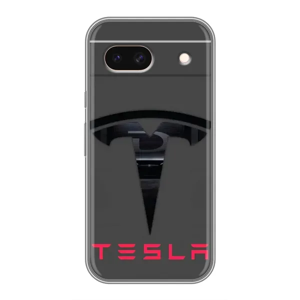 Чехол с рисунком «Logo TESLA» для Google Pixel 8A Чехол с рисунком «Logo TESLA» для Google Pixel 8A