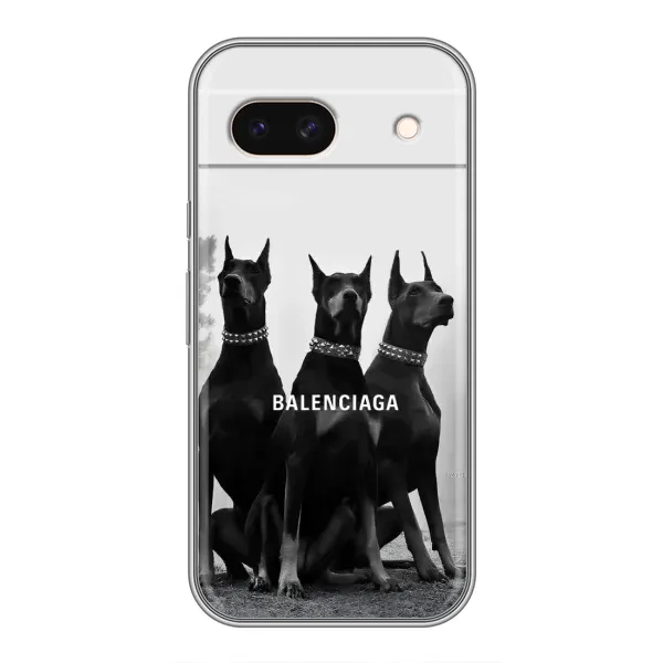 Чохол з малюнком «Три добермана» для Google Pixel 8A