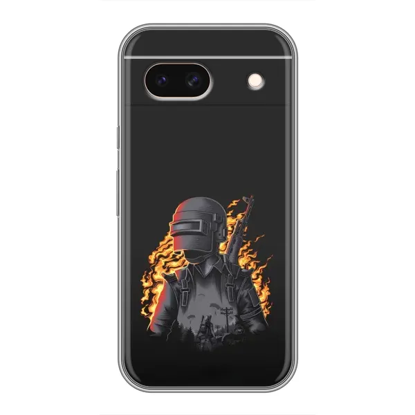 Чехол с рисунком «В огне» для Google Pixel 8A Чехол с рисунком «В огне» для Google Pixel 8A