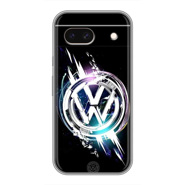 Чехол с рисунком «Volkswagen на черном» для Google Pixel 8A Чехол с рисунком «Volkswagen на черном» для Google Pixel 8A