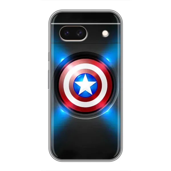 Чехол с рисунком «Яркий Щит Капитана» для Google Pixel 8A Чехол с рисунком «Яркий Щит Капитана» для Google Pixel 8A