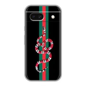 Чехлы Бренд GUCCI для Google Pixel 8A (Змей Гуччи)