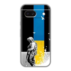 Патриотический Чехол для Google Pixel 8A (ЗСУ)