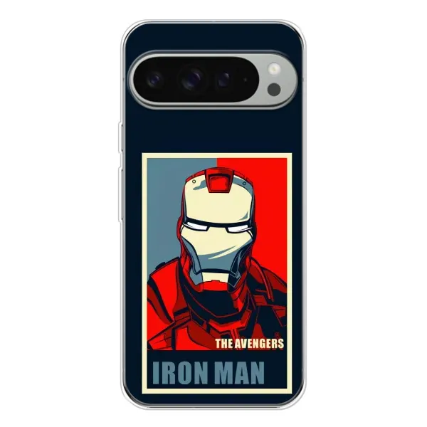 Чехол с рисунком «Art Iron man» для Google Pixel 9 Pro XL Чехол с рисунком «Art Iron man» для Google Pixel 9 Pro XL