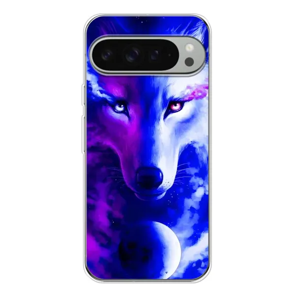 Чехол с рисунком «Арт-Волк» для Google Pixel 9 Pro XL