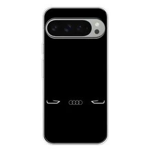 Силіконовий бампер з картинкою машини на Google Pixel 9 Pro XL (Сілует Audi)