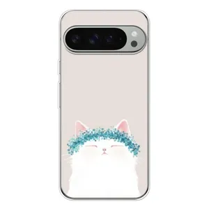 Чохол на тематику: Коти для Google Pixel 9 Pro XL (Білий котик)