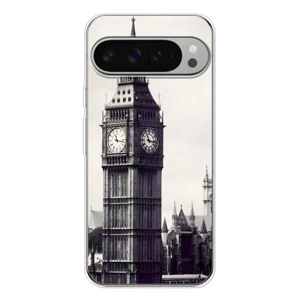 Чехол с рисунком «Биг-Бен» для Google Pixel 9 Pro XL Чехол с рисунком «Биг-Бен» для Google Pixel 9 Pro XL