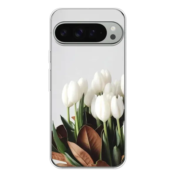 Чехол с рисунком «Букет тюльпанов» для Google Pixel 9 Pro XL Чехол с рисунком «Букет тюльпанов» для Google Pixel 9 Pro XL