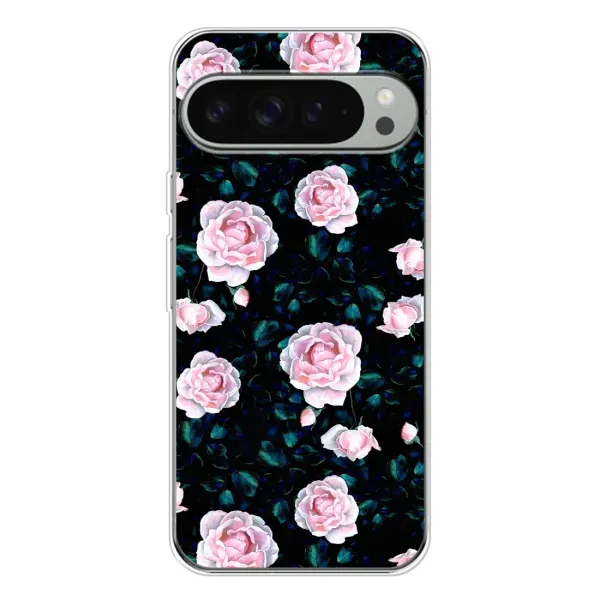 Чехол с рисунком «Чайные розы» для Google Pixel 9 Pro XL Чехол с рисунком «Чайные розы» для Google Pixel 9 Pro XL