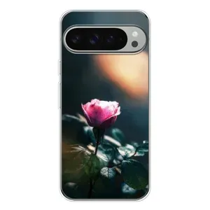 Чехлы с принтом Розочки для Google Pixel 9 Pro XL (Цветок ночной)