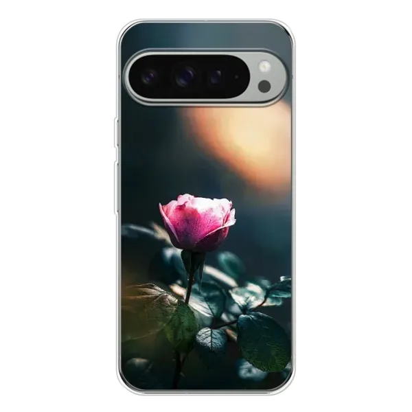 Чехол с рисунком «Цветок ночной» для Google Pixel 9 Pro XL Чехол с рисунком «Цветок ночной» для Google Pixel 9 Pro XL