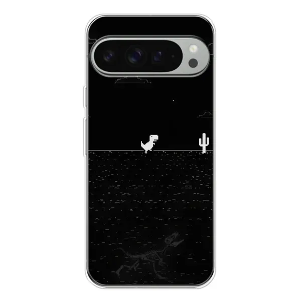 Чехол с рисунком «Динозаврик» для Google Pixel 9 Pro XL Чехол с рисунком «Динозаврик» для Google Pixel 9 Pro XL