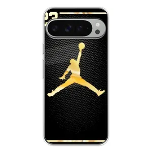 Силіконовый Чохол Nike Air Jordan на Піксель 9 Про ХЛ (Джордан 23)