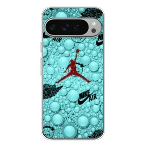 Силіконовый Чохол Nike Air Jordan на Піксель 9 Про ХЛ (Джордан Найк)