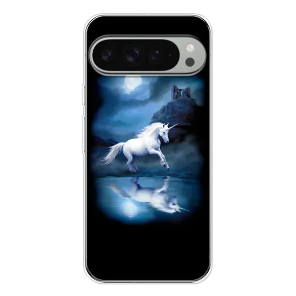 Чехол с рисунком «Единорог» для Google Pixel 9 Pro XL Чехол с рисунком «Единорог» для Google Pixel 9 Pro XL