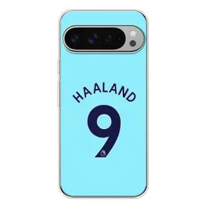 Чохли з принтом на Google Pixel 9 Pro XL Футболіст (Ерлінг Холанд 9)