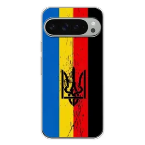 Чехлы УПА (Красно-Чёрный) на Google Pixel 9 Pro XL