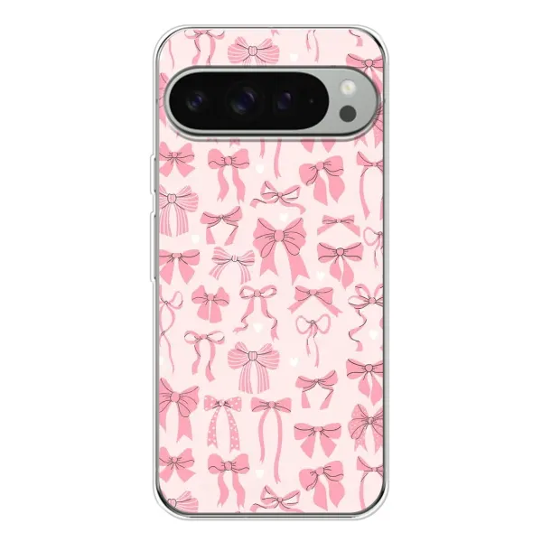Чохол з малюнком «Фон бантики» для Google Pixel 9 Pro XL Чохол з малюнком «Фон бантики» для Google Pixel 9 Pro XL