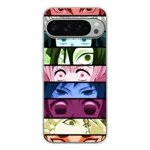 Силіконові чохлі з очіма Anime для Піксель 9 Про ХЛ (Очі Хашира)