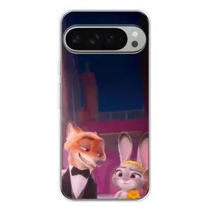 Силиконовый чехол с принтом Зоотрополіс для Google Pixel 9 Pro XL (Главные герои)