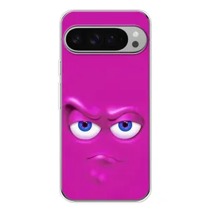 Силиконовые Чехлы (смешные стикеры) для Google Pixel 9 Pro XL (Хитрая мордочка)