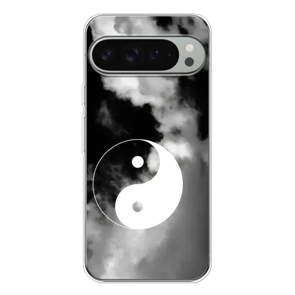 Чехол с рисунком «Инь-Янь» для Google Pixel 9 Pro XL Чехол с рисунком «Инь-Янь» для Google Pixel 9 Pro XL