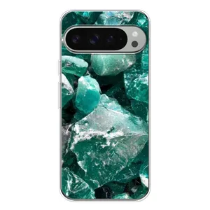 Чехол (Дорого -богато) на Google Pixel 9 Pro XL (Изумруд)