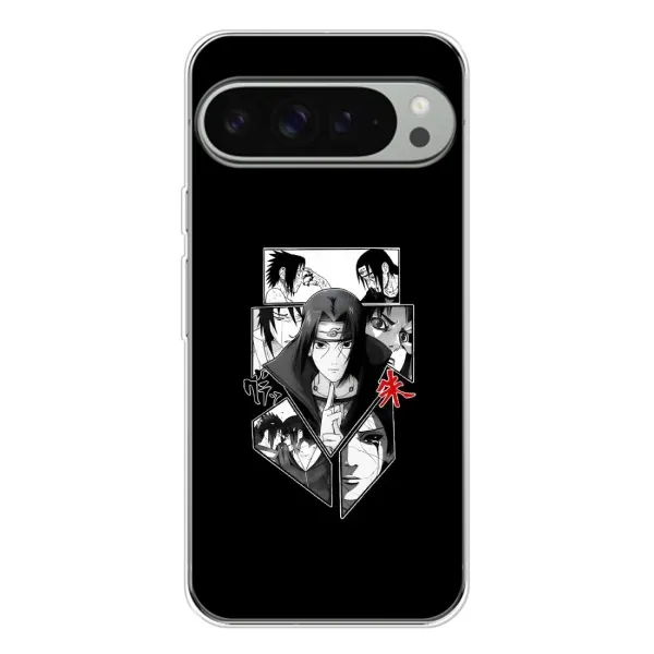 Чехол с рисунком «Коллаж Итачи» для Google Pixel 9 Pro XL Чехол с рисунком «Коллаж Итачи» для Google Pixel 9 Pro XL