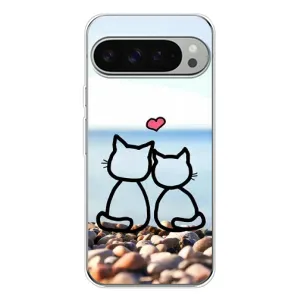 Силіконові Чохли Коханій людині для Google Pixel 9 Pro XL (Котейки)