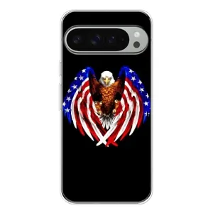 Чохол Прапор USA для Google Pixel 9 Pro XL (Крила США)