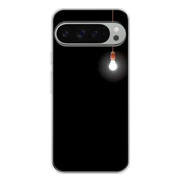 Чехол с рисунком «Лампочка» для Google Pixel 9 Pro XL Чехол с рисунком «Лампочка» для Google Pixel 9 Pro XL
