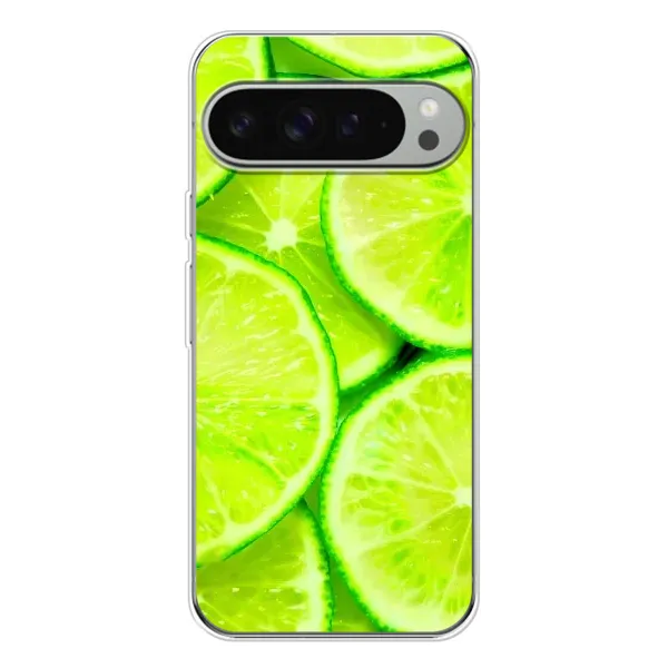 Чехол с рисунком «Лайм» для Google Pixel 9 Pro XL Чехол с рисунком «Лайм» для Google Pixel 9 Pro XL