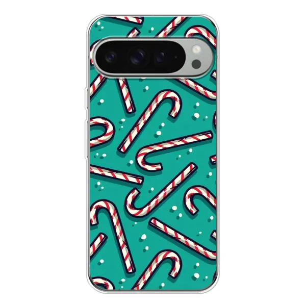 Чехол с рисунком «Леденцы» для Google Pixel 9 Pro XL Чехол с рисунком «Леденцы» для Google Pixel 9 Pro XL