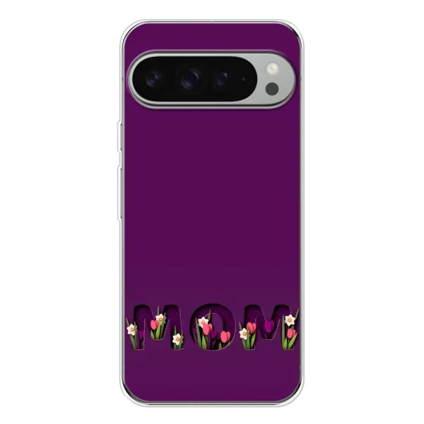 Чехол с рисунком «Мама с цветами» для Google Pixel 9 Pro XL Чехол с рисунком «Мама с цветами» для Google Pixel 9 Pro XL