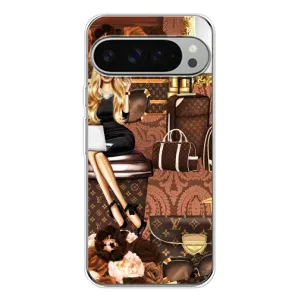 Чехол Стиль Louis Vuitton на Google Pixel 9 Pro XL (Мода Луи Виттон)