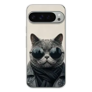 Чохол на тематику: Коти для Google Pixel 9 Pro XL (Модний кіт)