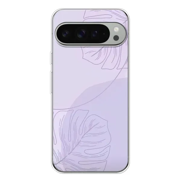 Чехол с рисунком «Монстера фиолетовая» для Google Pixel 9 Pro XL Чехол с рисунком «Монстера фиолетовая» для Google Pixel 9 Pro XL