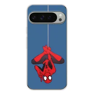 Чохол Супергерой Людина Павук на Google Pixel 9 Pro XL (На павутині)
