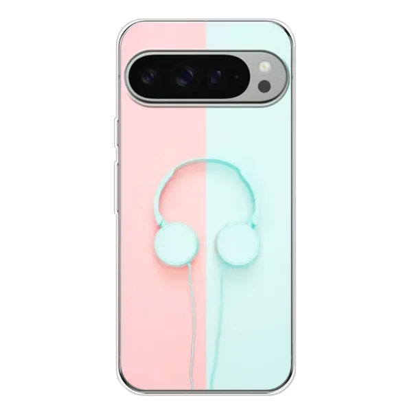 Чохол з малюнком «Навушники» для Google Pixel 9 Pro XL Чохол з малюнком «Навушники» для Google Pixel 9 Pro XL