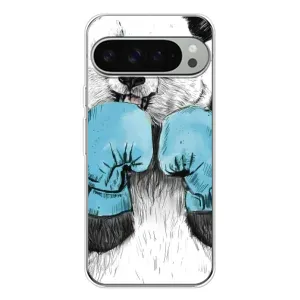 Чохли з Пандами на Google Pixel 9 Pro XL (Панда боксер)